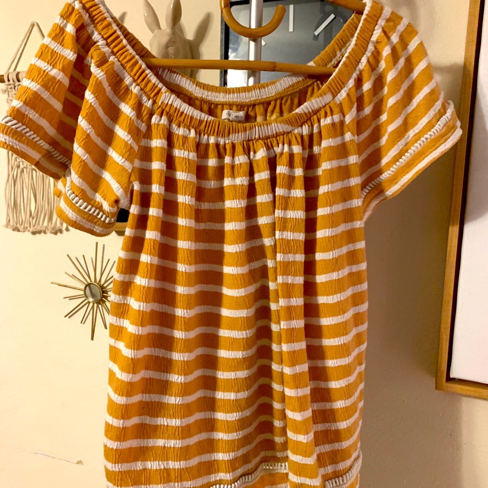 Off the shoulder top